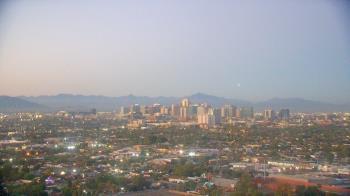 Weather camera view of Phoenix Children`s Hospital.