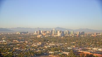 Weather camera view of Phoenix Children`s Hospital.