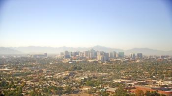 Weather camera view of Phoenix Children`s Hospital.