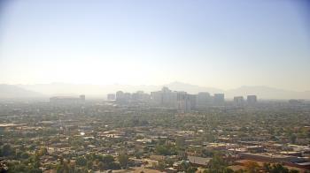 Weather camera view of Phoenix Children`s Hospital.