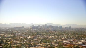 Weather camera view of Phoenix Children`s Hospital.