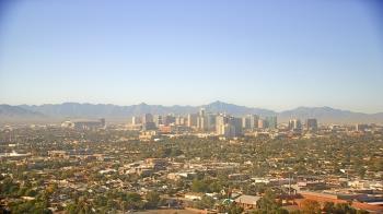Weather camera view of Phoenix Children`s Hospital.