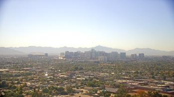 Weather camera view of Phoenix Children`s Hospital.