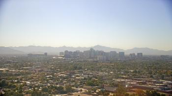 Weather camera view of Phoenix Children`s Hospital.
