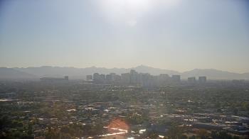 Weather camera view of Phoenix Children`s Hospital.