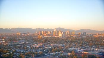 Weather camera view of Phoenix Children`s Hospital.