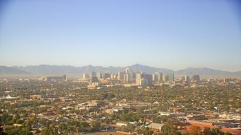 Weather camera view of Phoenix Children`s Hospital.