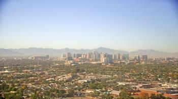 Weather camera view of Phoenix Children`s Hospital.