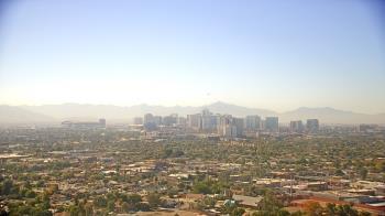 Weather camera view of Phoenix Children`s Hospital.