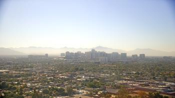 Weather camera view of Phoenix Children`s Hospital.