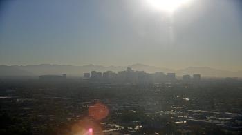 Weather camera view of Phoenix Children`s Hospital.
