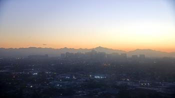 Weather camera view of Phoenix Children`s Hospital.