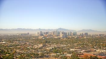 Weather camera view of Phoenix Children`s Hospital.