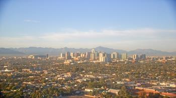 Weather camera view of Phoenix Children`s Hospital.