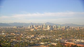Weather camera view of Phoenix Children`s Hospital.