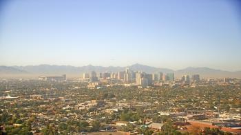 Weather camera view of Phoenix Children`s Hospital.