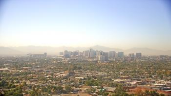 Weather camera view of Phoenix Children`s Hospital.