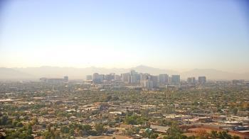 Weather camera view of Phoenix Children`s Hospital.