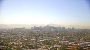 Weather camera view of Phoenix Children`s Hospital.
