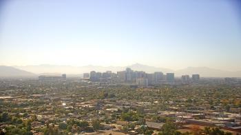 Weather camera view of Phoenix Children`s Hospital.