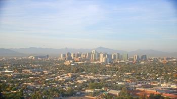 Weather camera view of Phoenix Children`s Hospital.