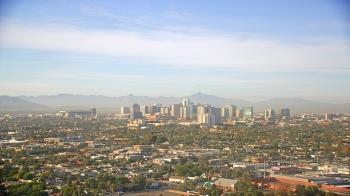 Weather camera view of Phoenix Children`s Hospital.