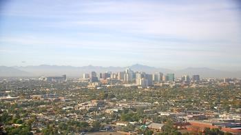 Weather camera view of Phoenix Children`s Hospital.