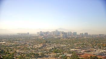Weather camera view of Phoenix Children`s Hospital.