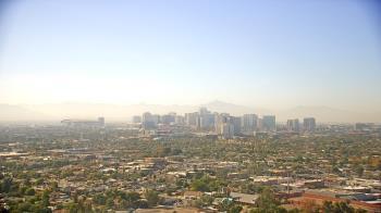 Weather camera view of Phoenix Children`s Hospital.