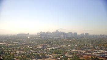 Weather camera view of Phoenix Children`s Hospital.
