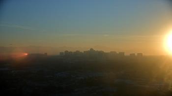 Weather camera view of Phoenix Children`s Hospital.