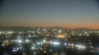 Weather camera view of Phoenix Children`s Hospital.