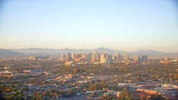 Weather camera view of Phoenix Children`s Hospital.