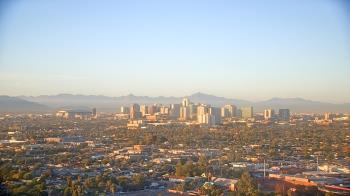 Weather camera view of Phoenix Children`s Hospital.