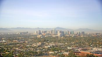 Weather camera view of Phoenix Children`s Hospital.