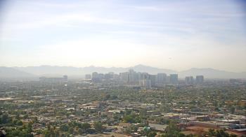 Weather camera view of Phoenix Children`s Hospital.