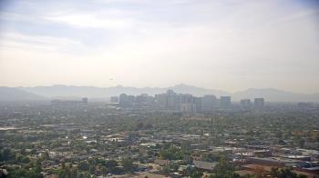 Weather camera view of Phoenix Children`s Hospital.