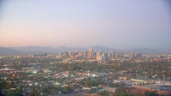 Weather camera view of Phoenix Children`s Hospital.