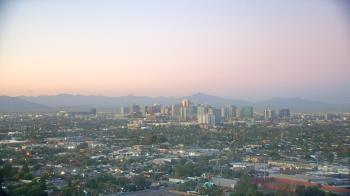 Weather camera view of Phoenix Children`s Hospital.