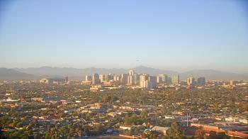 Weather camera view of Phoenix Children`s Hospital.