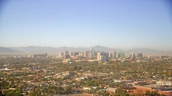 Weather camera view of Phoenix Children`s Hospital.