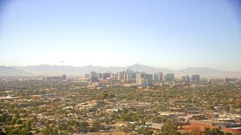 Weather camera view of Phoenix Children`s Hospital.