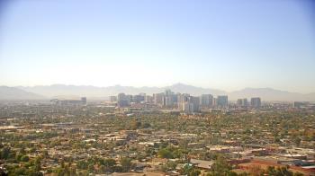 Weather camera view of Phoenix Children`s Hospital.