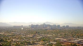 Weather camera view of Phoenix Children`s Hospital.