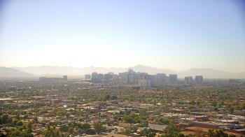 Weather camera view of Phoenix Children`s Hospital.