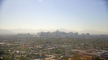 Weather camera view of Phoenix Children`s Hospital.