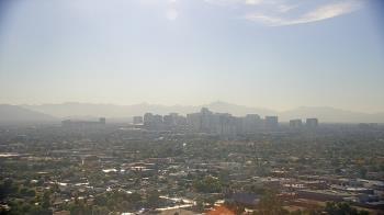 Weather camera view of Phoenix Children`s Hospital.