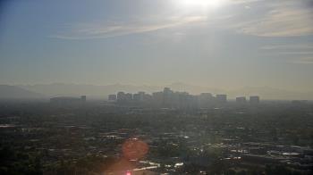 Weather camera view of Phoenix Children`s Hospital.
