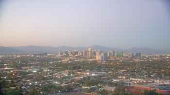 Weather camera view of Phoenix Children`s Hospital.