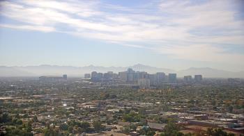 Weather camera view of Phoenix Children`s Hospital.